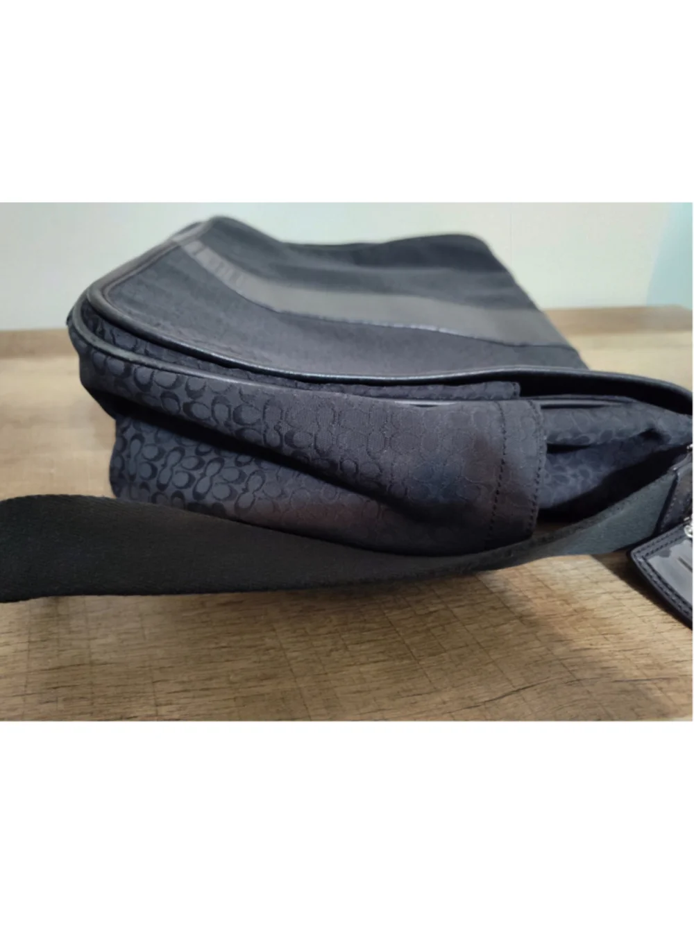 Unisex Coach Messenger Bag One Size Black